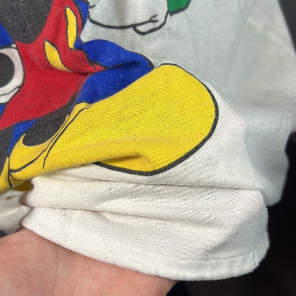 Vintage 90s Mickey Mouse Unlimited women’s T-shirt size M/L, Vintage T-shirt. - Picture 3 of 14